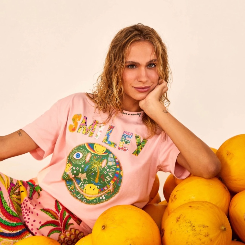 FARM Rio X Smiley Tee